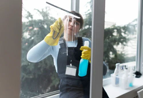 Nettoyage de vitres intérieures et extérieures à Bouverans